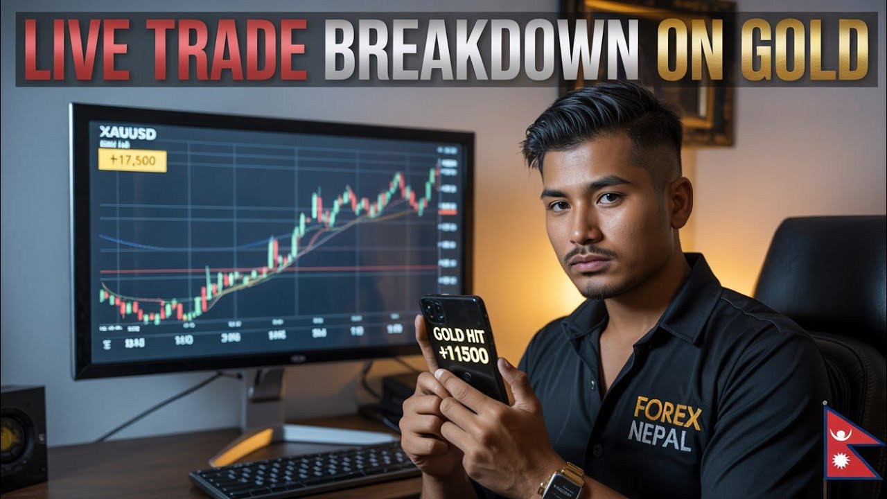 How I Caught the Smart Money in Gold |  Forex Trading in Nepal 🇳🇵