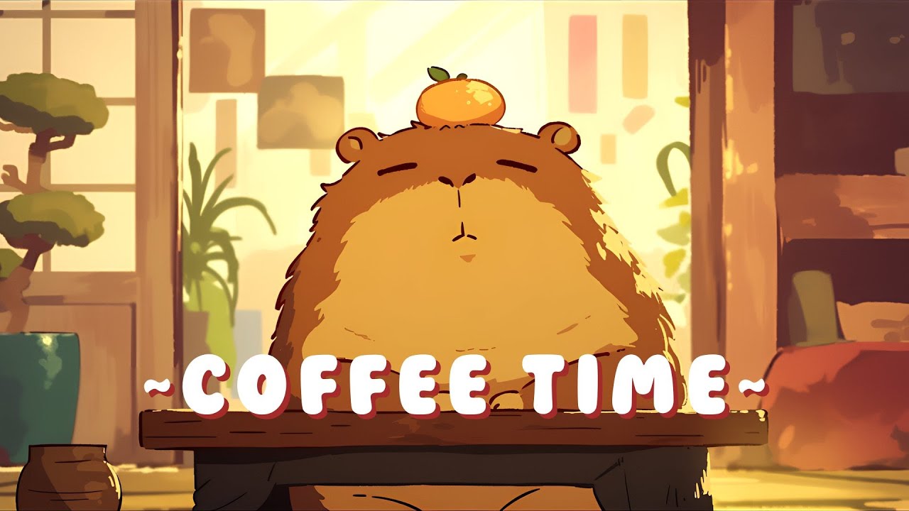 [1 Hour] 24/7 Capybara Lofi Beats - Cozy Lofi Hip Hop Mix ~ Tranquil Mood ~ 🦫 🎧 ✨