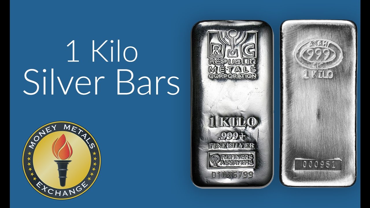 1 Kilo Silver Bar | Money Metals Exchange