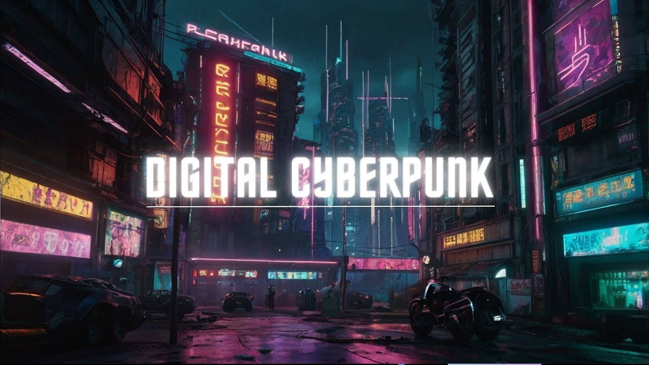 Digital Cyberpunk by Vlasenko Viacheslav #cyberpunk #darksynth