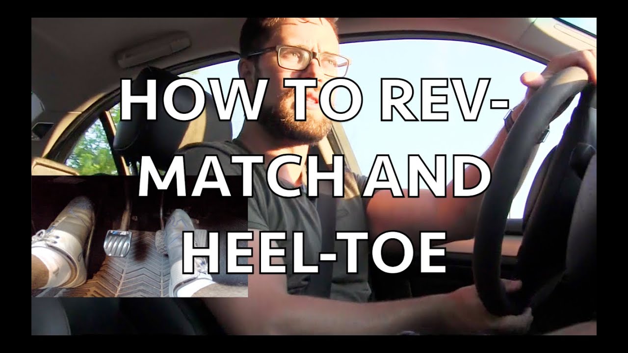 HOW TO DOWNSHIFT: Rev-matching and Heel-toe in an e46 BMW