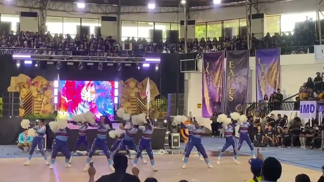 dmsf intramurals cheerdance 2025 &ldquo;nursing falcons&rdquo; champion!