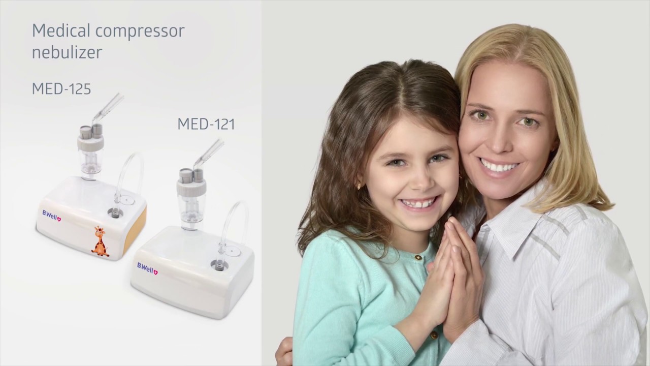 B.Well MED-121 & MED-125 Compressor nebulizers