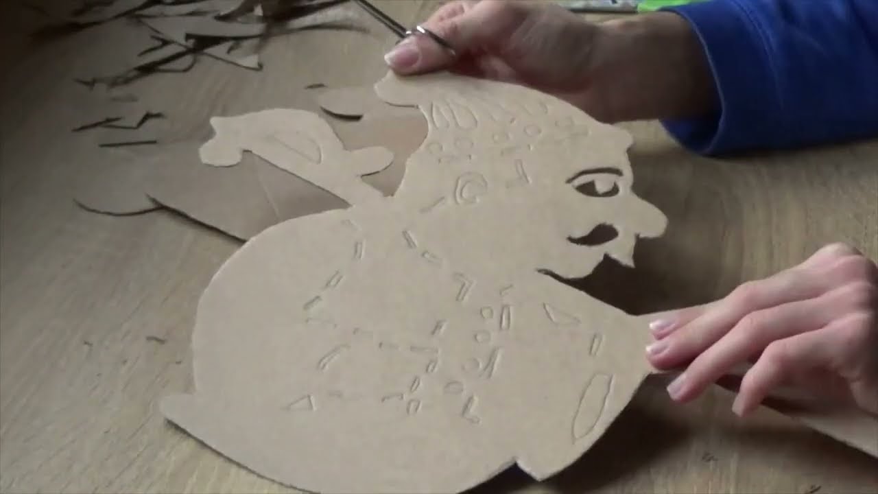 Χανιώτικο Θέατρο Σκιών - Μπαρμπαγιώργος (Γιάννη Ρούλια) | Κατασκευή Φιγούρας