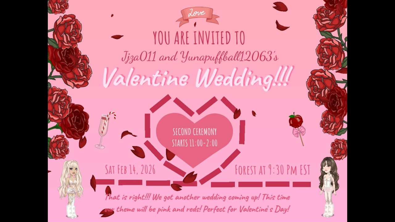 MY 1ST MSP2 WEDDING ON VALENTINE'S DAY ♥️ (it was chaos....)