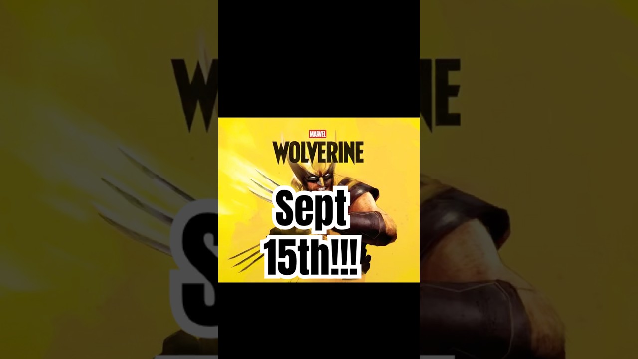 Sept15th! #wolverine #insomniacgames #marvel #marvelcomics #comics #xmen #trending #fyp #september