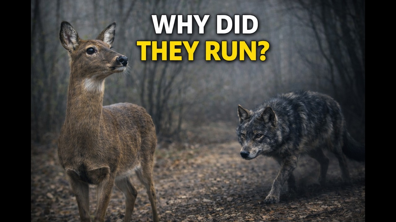The Creek Bottom Was Calm… Then This Coyote Appeared
