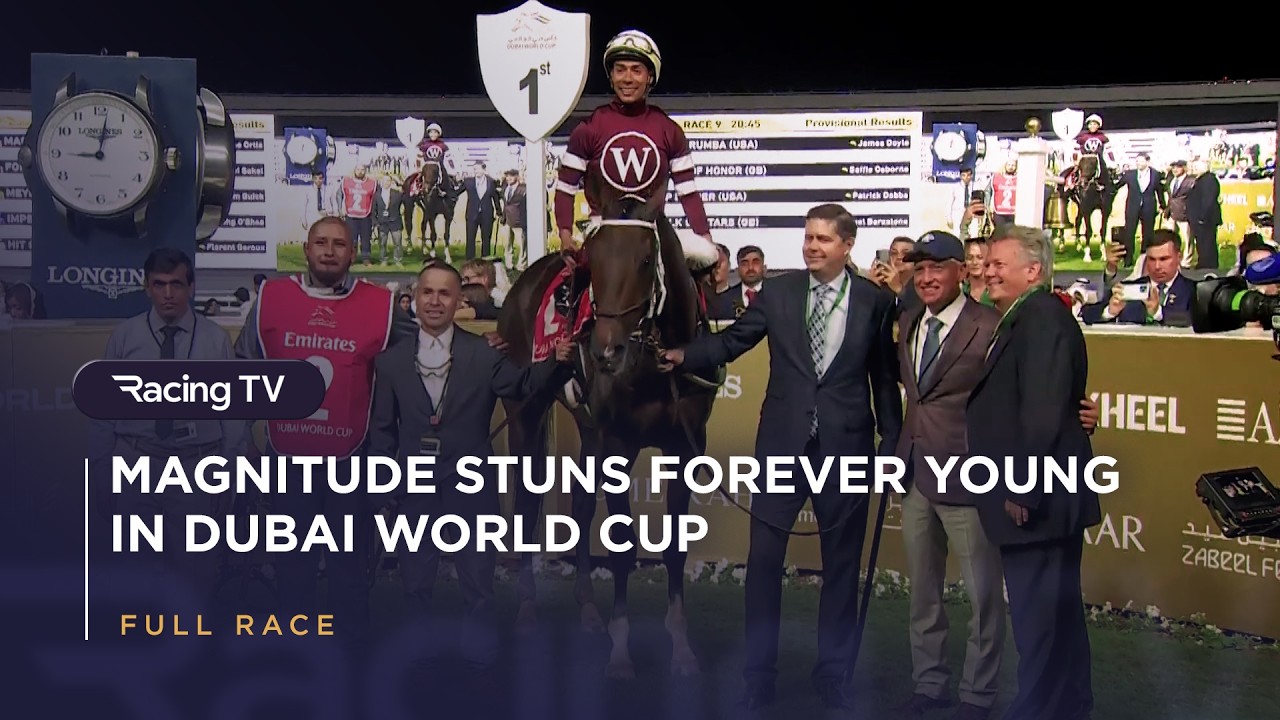 Magnitude captures Dubai World Cup | Full Race | 2026 | Racing TV