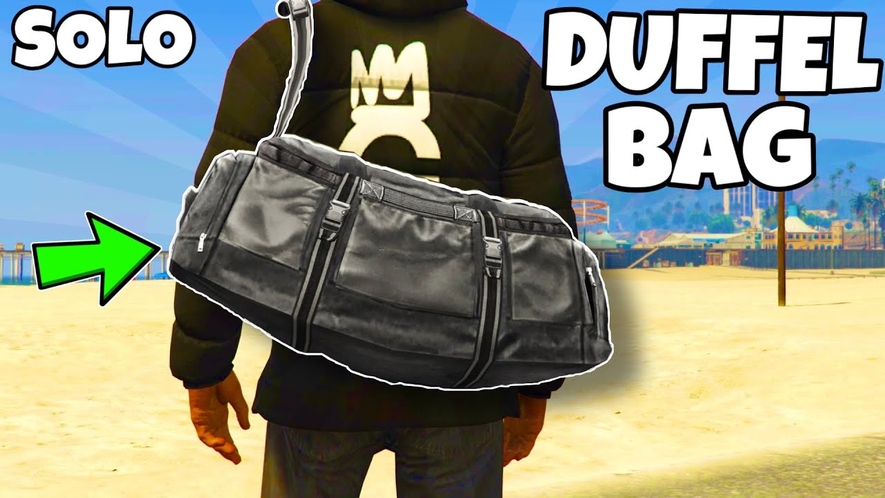 *UPDATED* How To Get JET BLACK DUFFEL BAG In GTA 5 Online 1.72! No Transfer *SUPER EASY*
