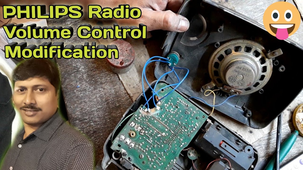 PHILIPS RADIO REPAIR AT HOME | How to Repair PHILIPS Radio in Hindi | Modification volume Control