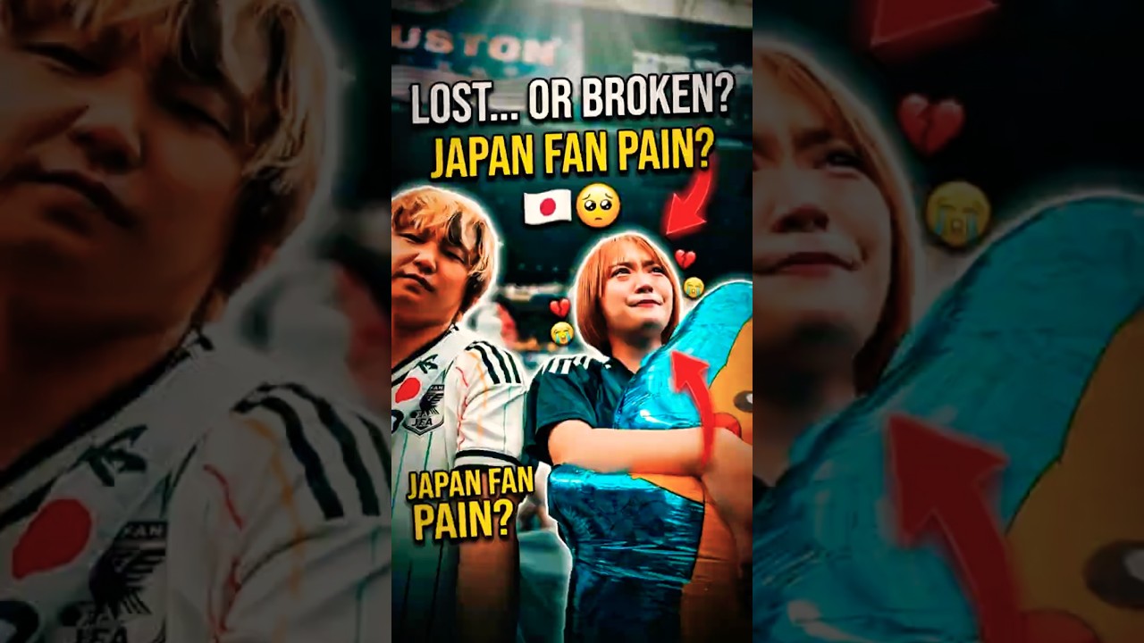 Japan Fans Cry After Heartbreaking Loss 😢💔 | Emotional World Cup Moments #JapanFans #footballemotion