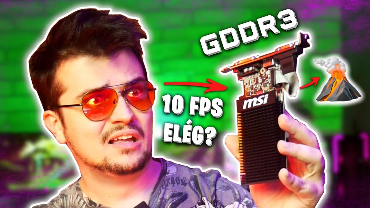 Erre Képes a Legrosszabb Nvidia GT 710 Videókártya - [ GDDR3 Vs 2023 ]