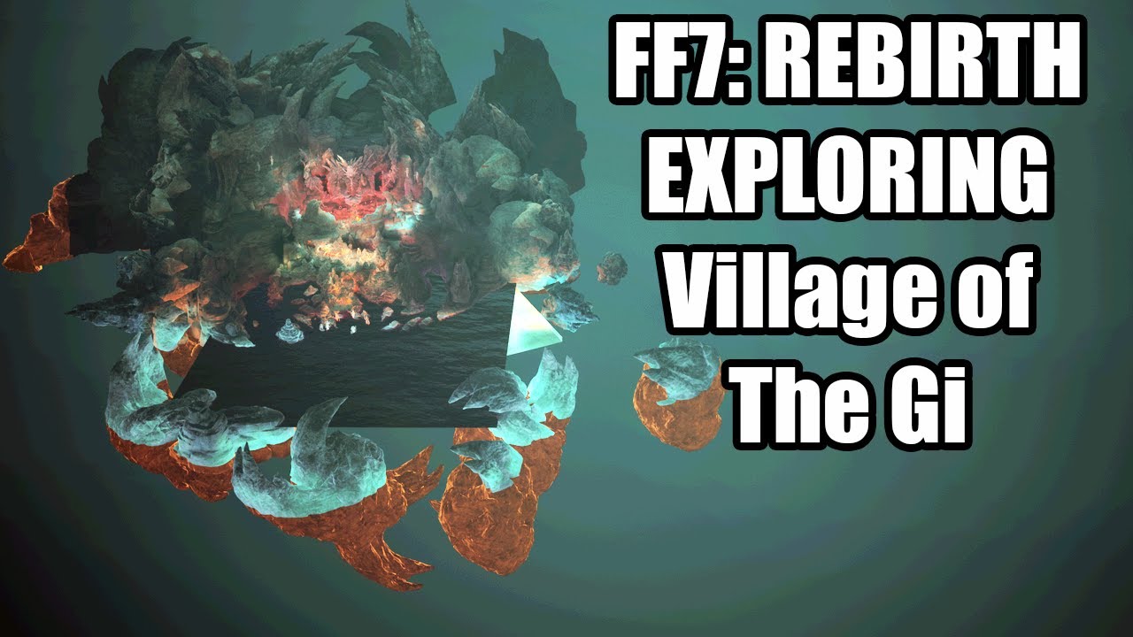 FFVII Rebirth - Exploring Village of the Gi