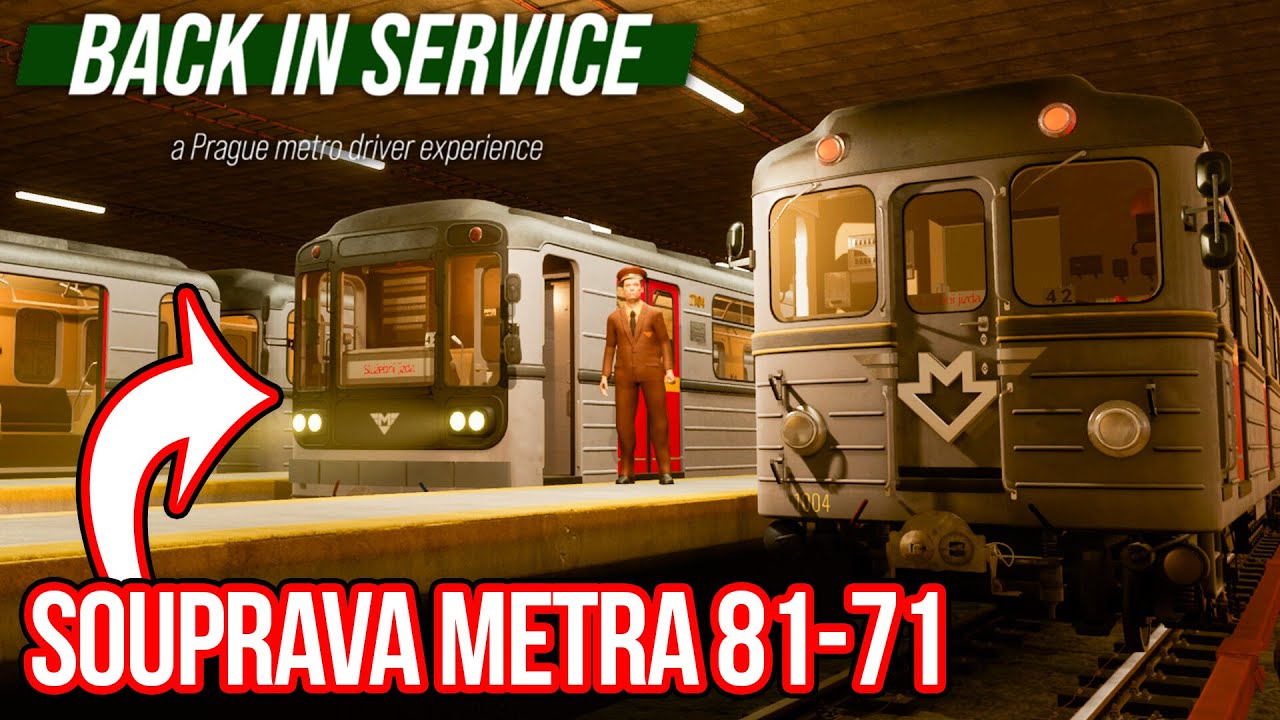 SOUPRAVA METRA 81-71 | Back in Service #03