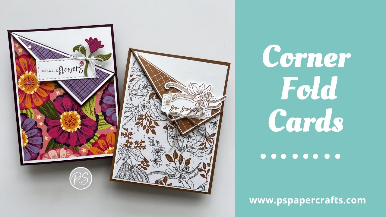 How to make a Corner Fold Card