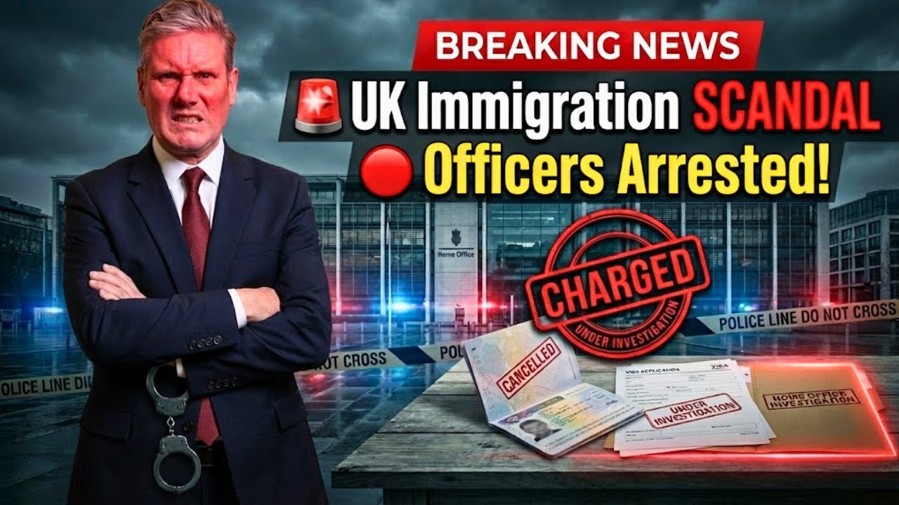 UK Immigration Scandal: Officers Charged Over Migrant Theft | Latest UK Visa News