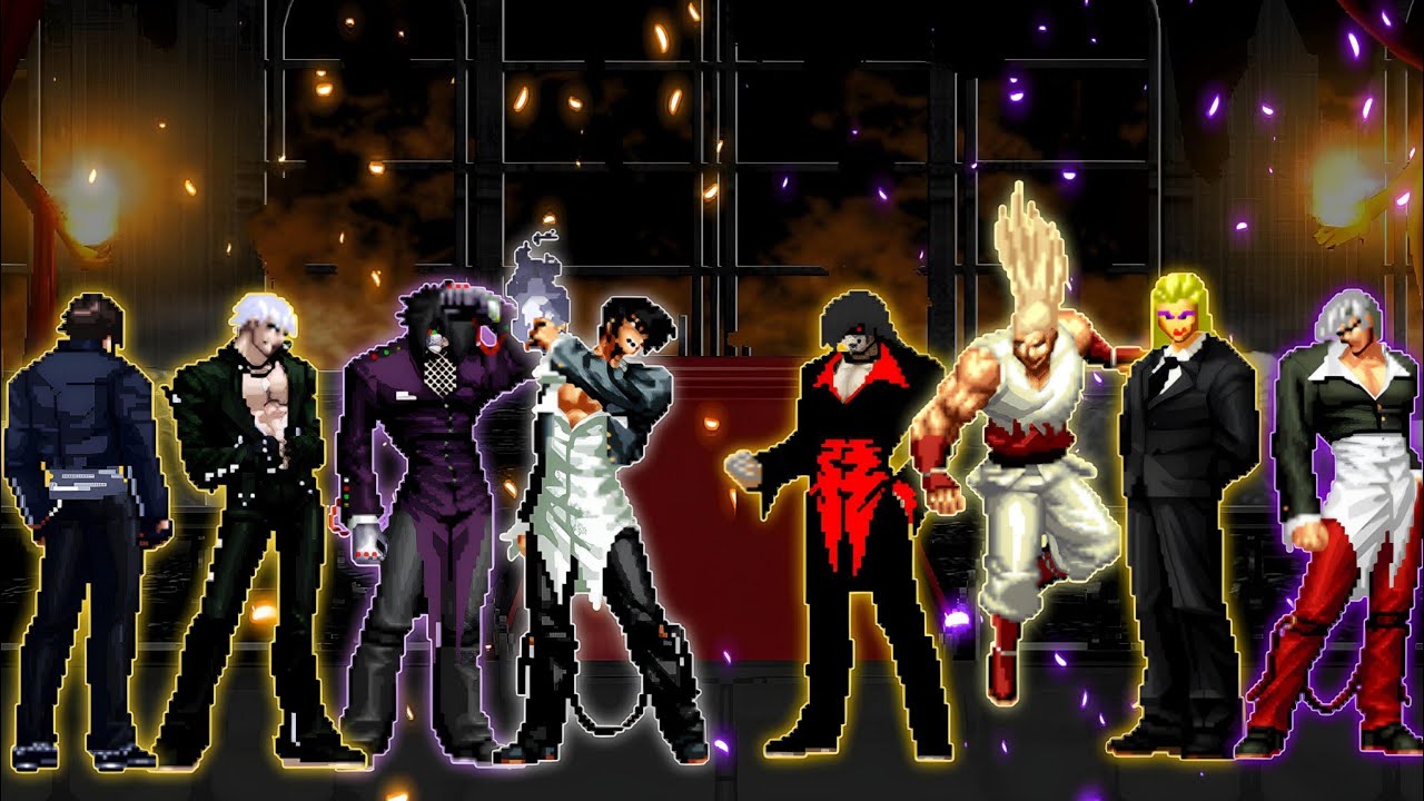 [KOF Mugen] Neo Kyo Team VS. Iori Darkholme Team (Friendly Match)
