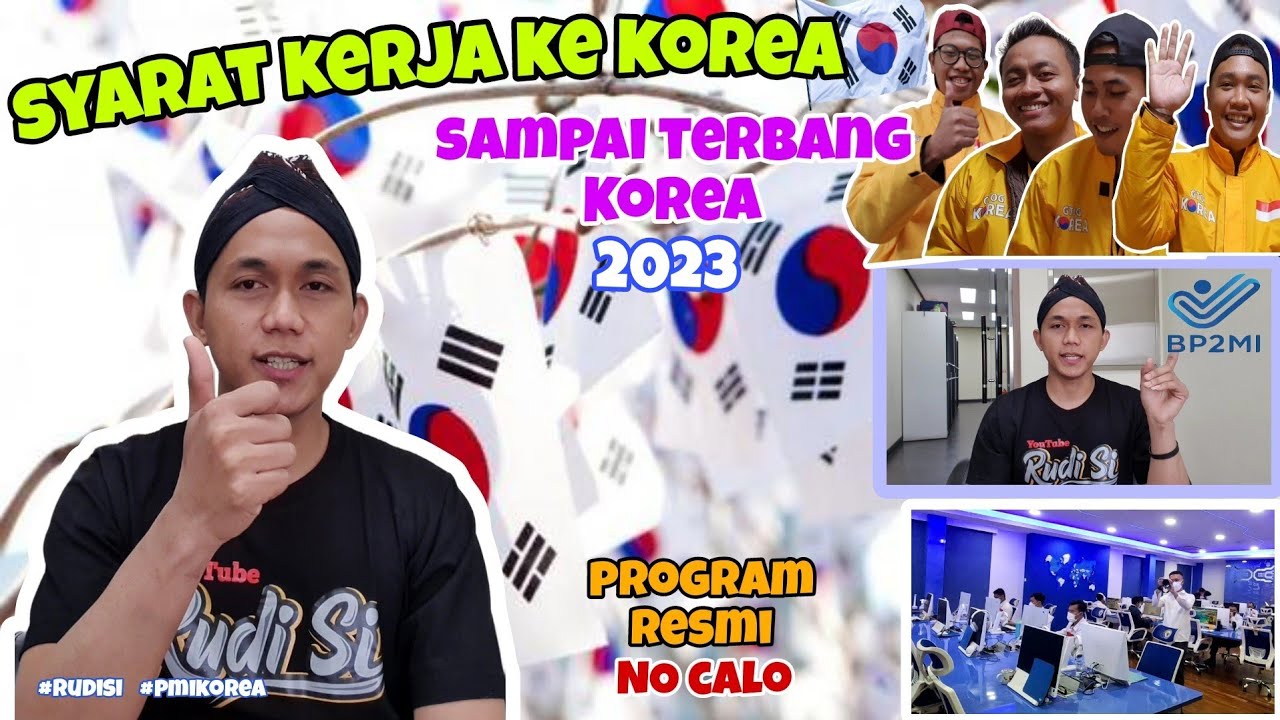 Syarat kerja di korea selatan | sampai terbang ke korea selatan
