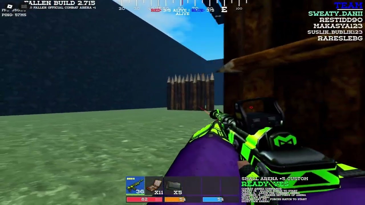 Combat Arena Main - Relaxing Fallen survival