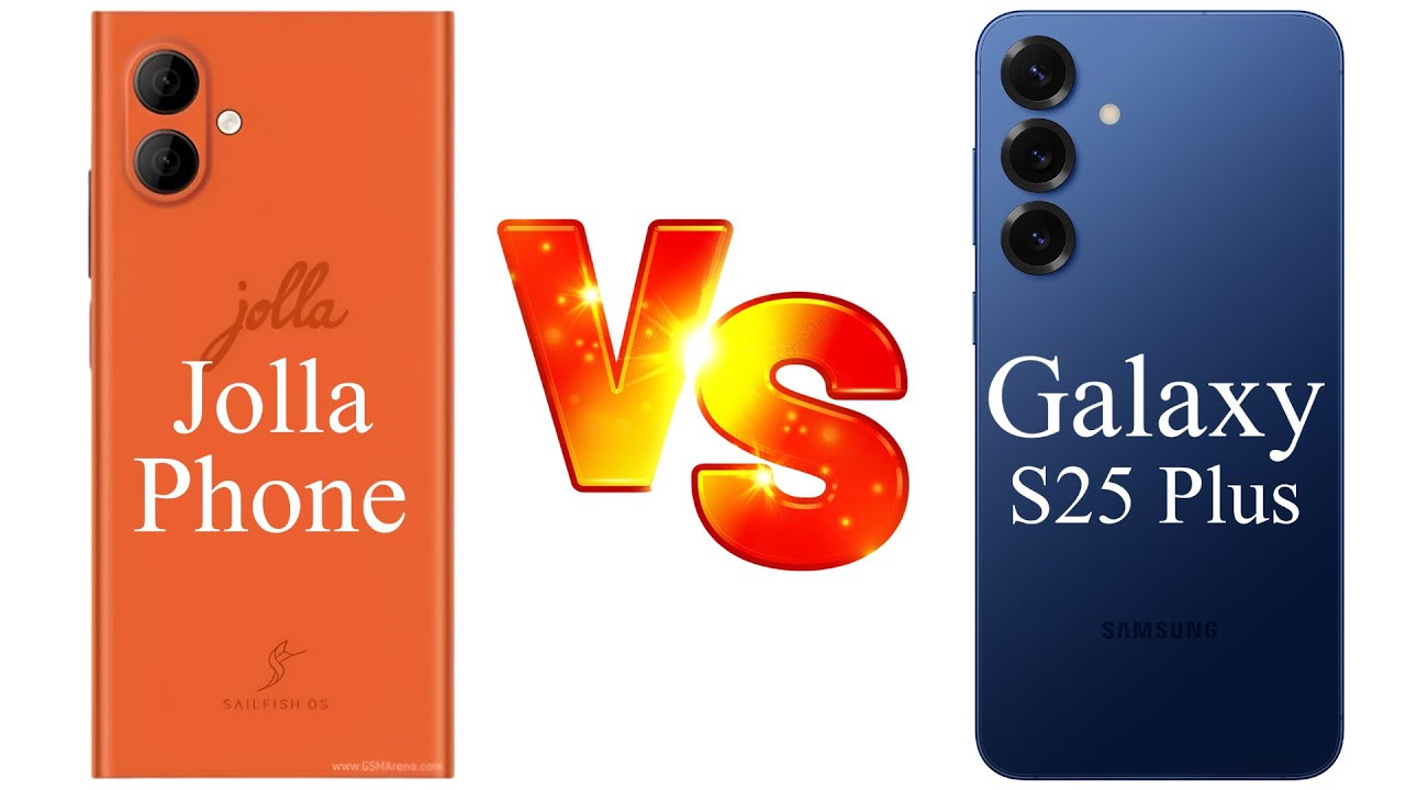 Jolla Phone vs Samsung Galaxy S25 Plus || Full Review || Flagship killer Smartphone in 2026 