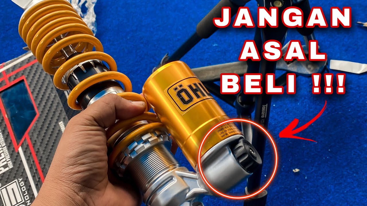 REVIEW JUJUR SHOCK COPY OHLINS 400 RIBUAN BELI ONLINE | JIK WAH CHANNEL