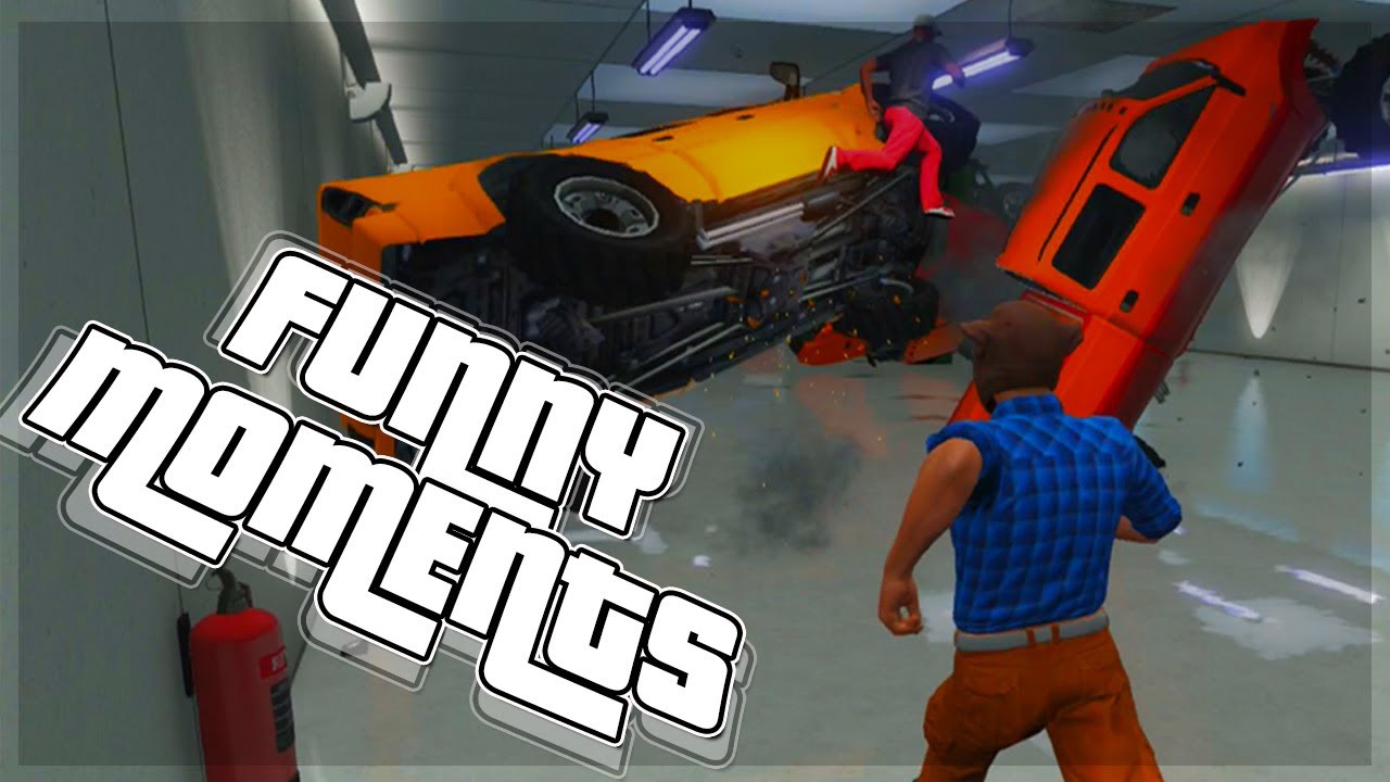 GTA 5 Funny Moments - Insane Glitches, Deaths, Crashes & More! (GTA V Online Funny Moments Glitch)