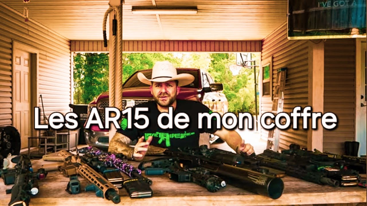 Les AR15 de mon coffre...