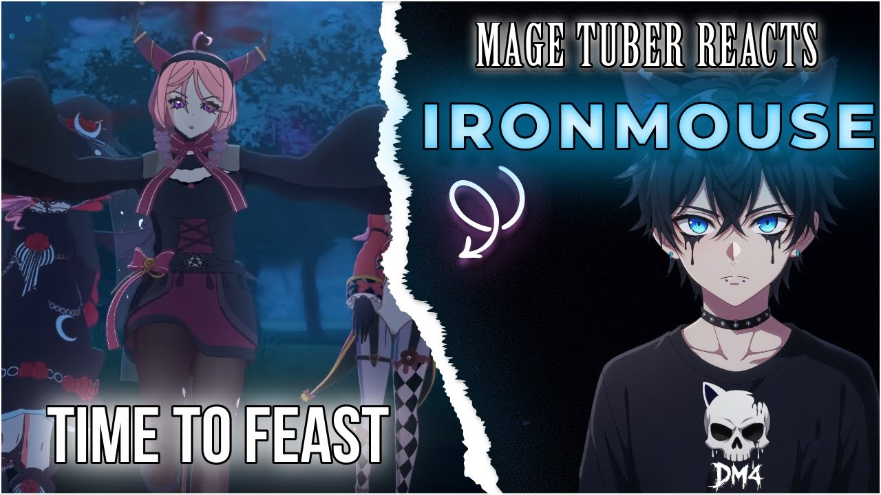 MageTuber Reacts: Ironmouse’s Time to Feast | Love this!