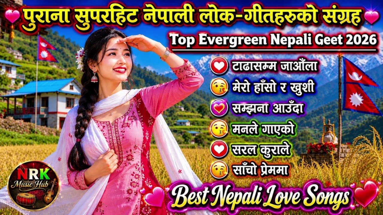 🎶 Top Evergreen Nepali Lok Geet Hits 2026 | Trending Romantic & Danceable Folk Songs