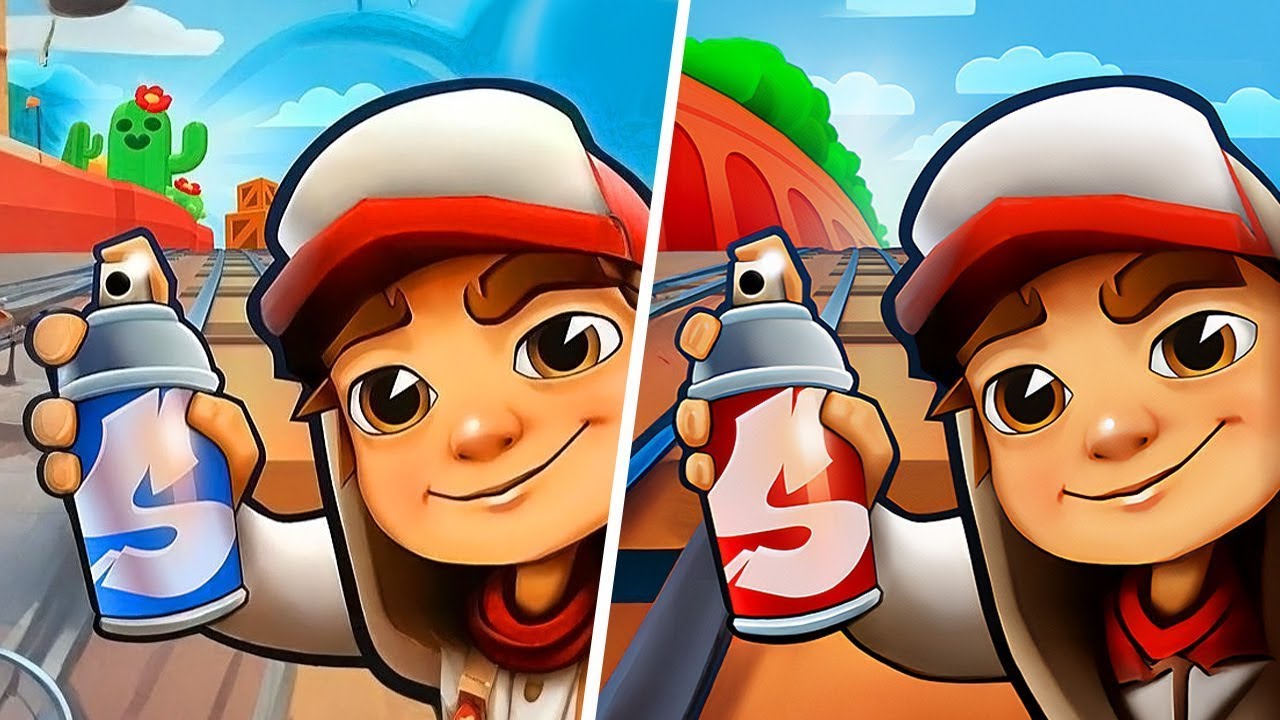 Subway Surfers Iceland 🆚 Subway Surfers Mexico, Subway Surfers Map Comparison