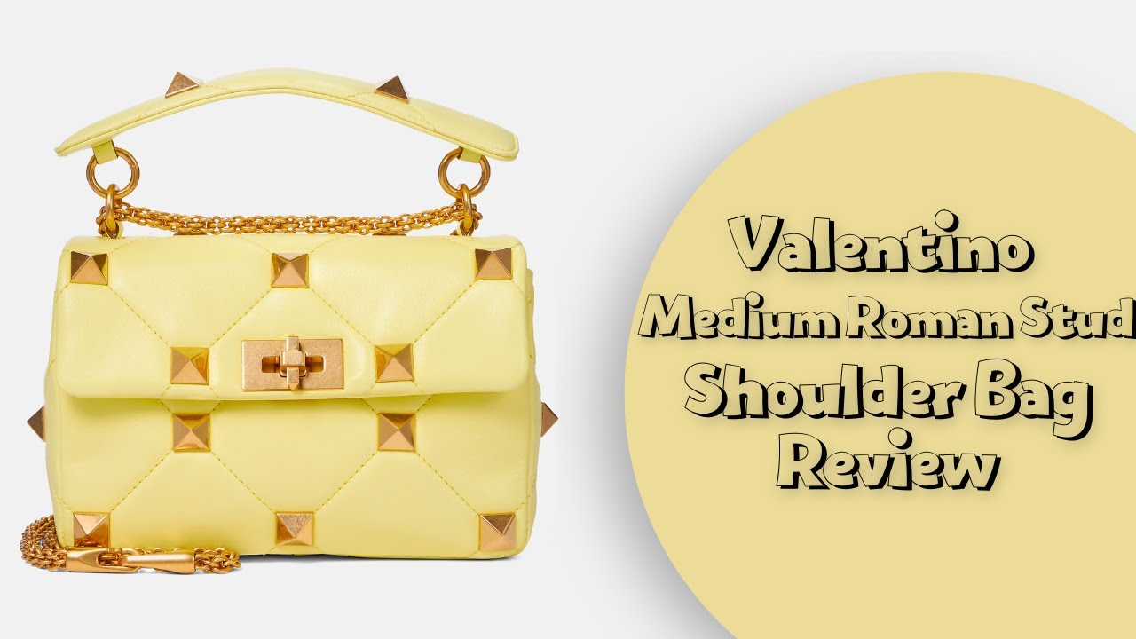 VALENTINO MEDIUM ROMAN STUD SHOULDER BAG REVIEW