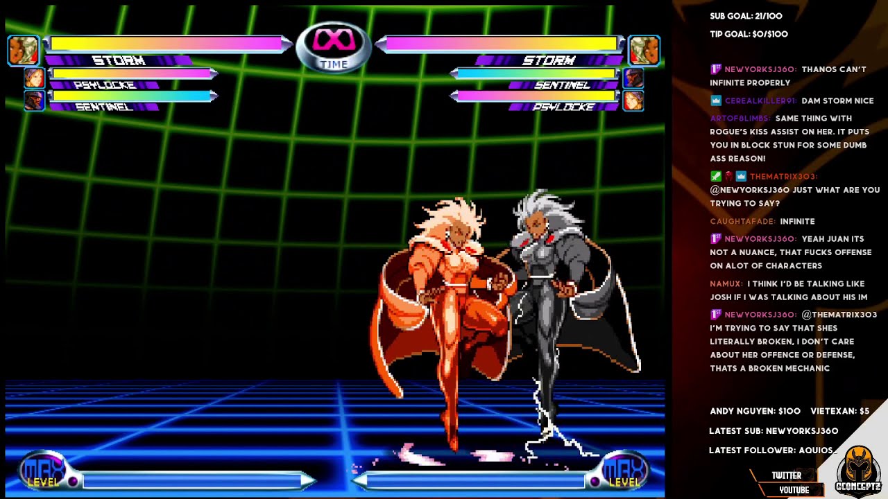 MvC2 - Let's talk about Storm!! (Intermediate/Advanced Techniques)