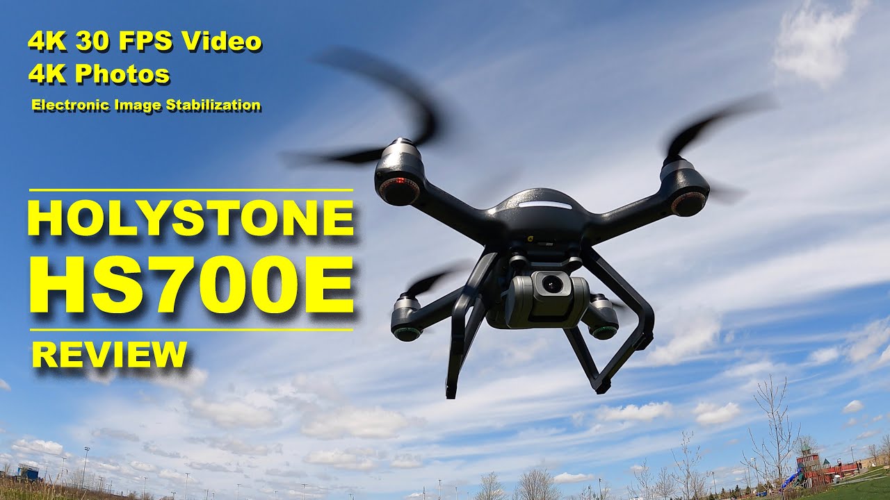 Дрон с камерой Holystone HS700E — понравится новичкам!