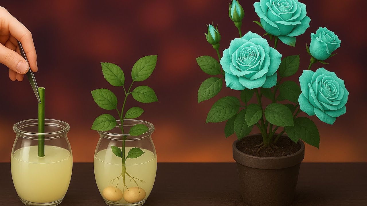 The simplest way to propagate roses / you should not miss !