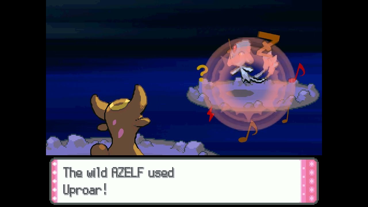 Pokémon Pearl Version - Catching Azelf