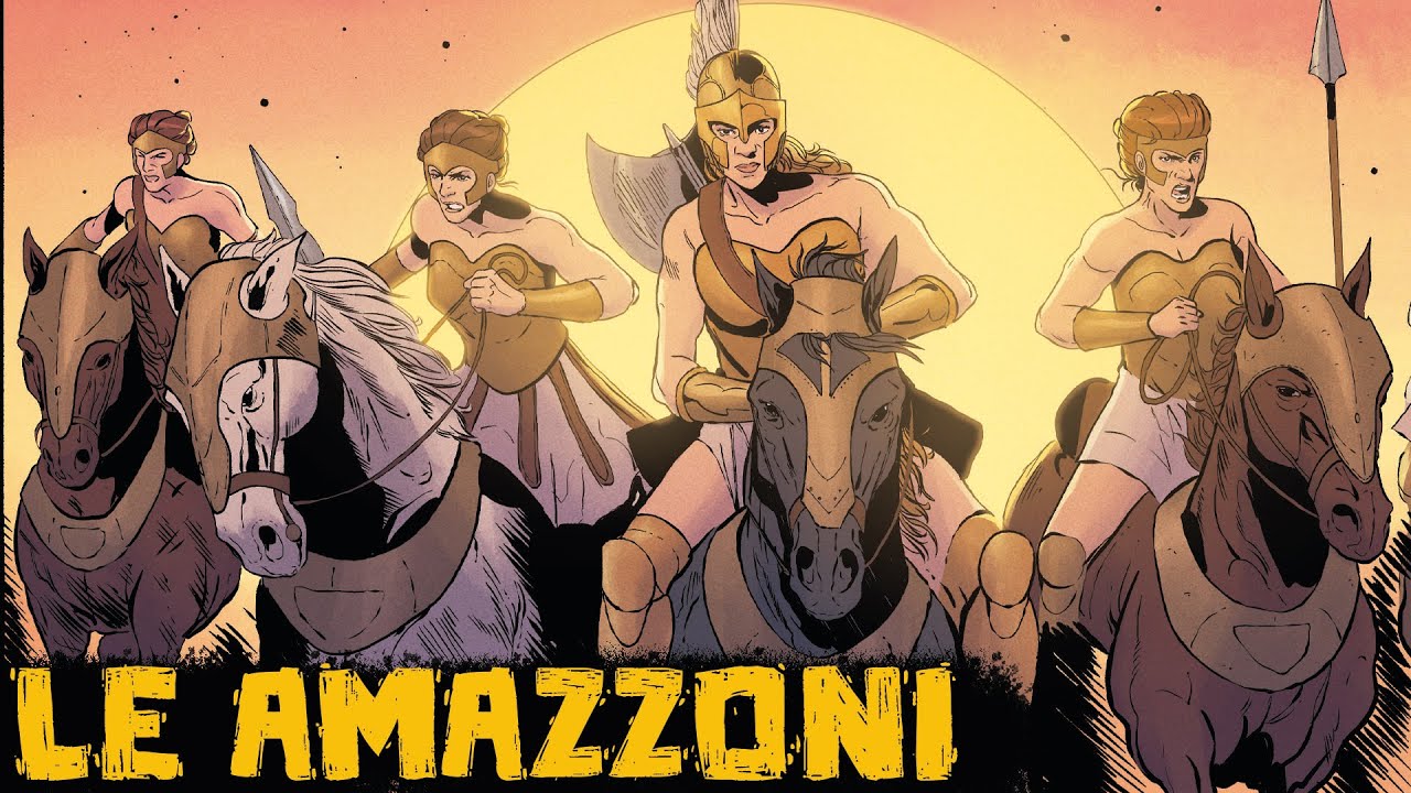 L'Arrivo delle Amazzoni (Pentesilea) - #28 -Saga della Guerra di Troia Storia e Mitologia Illustrate