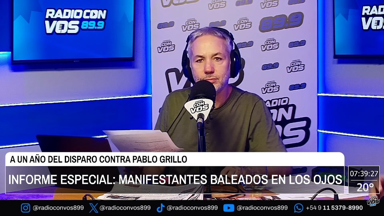 Heridos por balas policiales denuncian que la violencia estatal sigue impune.