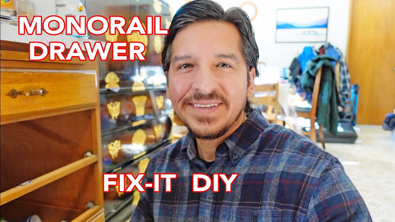 Monorail Drawer Fix-It DIY