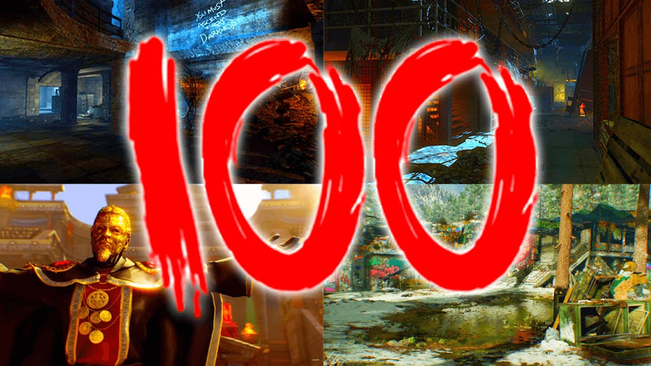 Раунд 100 в каждой игре Treyarch Zombies в 2022 году
