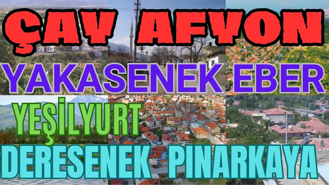 Afyon'dan Çay'a gezi; Deresenek, Yakasenek, Eber, Yeşilyurt, Pınarkaya köyleri #Afyon #Çay #seyahat