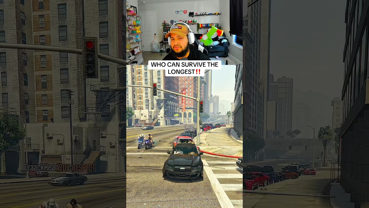 GTA 5 CHASE (Bro Had the Whole Lobby Chasing Him)🥹