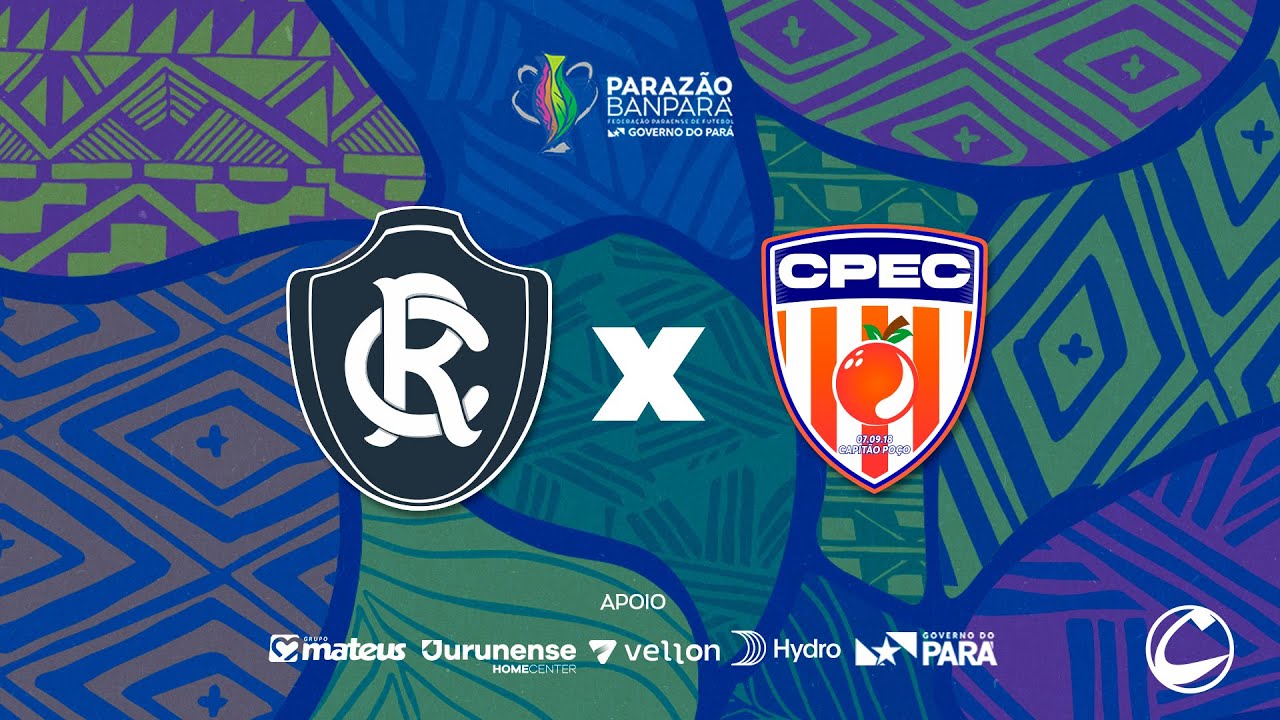 AO VIVO | Remo x  Capitão Poço | 4ª Rodada  - Parazão Banpará 2025