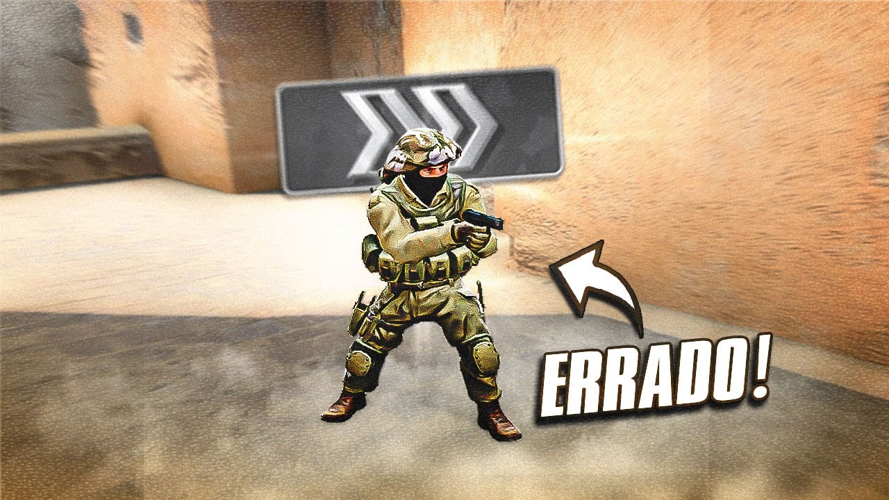 5 ERROS que TE IMPEDEM de SAIR do PRATA no CS:GO!
