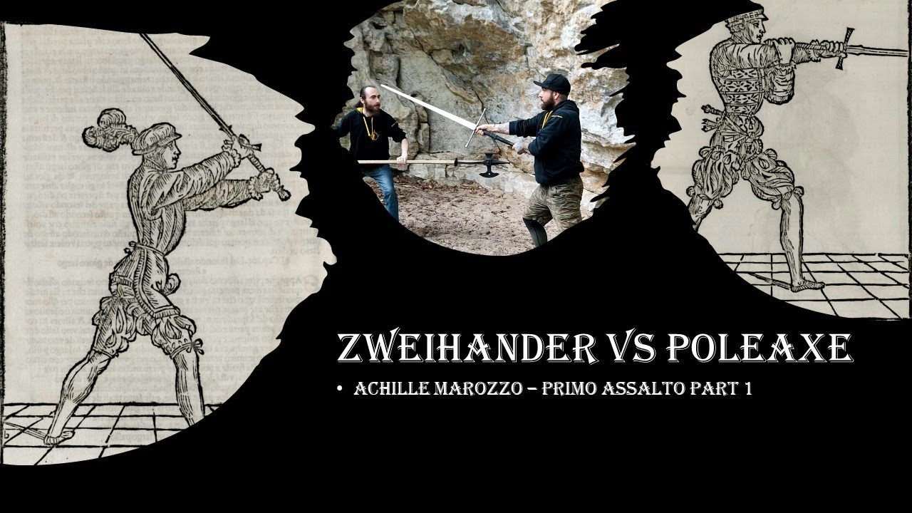Epic Duel: Poleaxe vs Zweihander - Achille Marozzo's Primo Assalto part 1