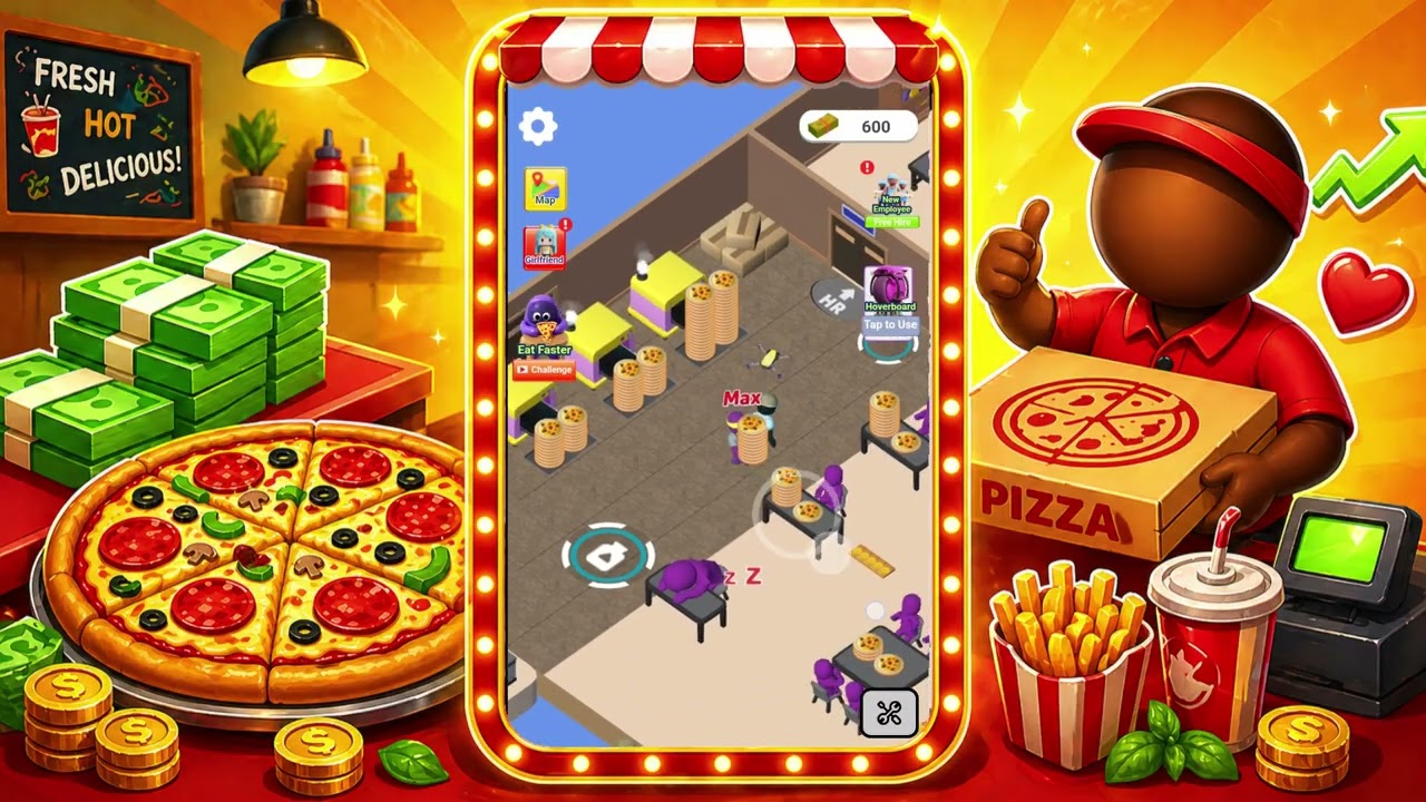 Food Master - Idle Restaurant Build Your Restaurant Empire!