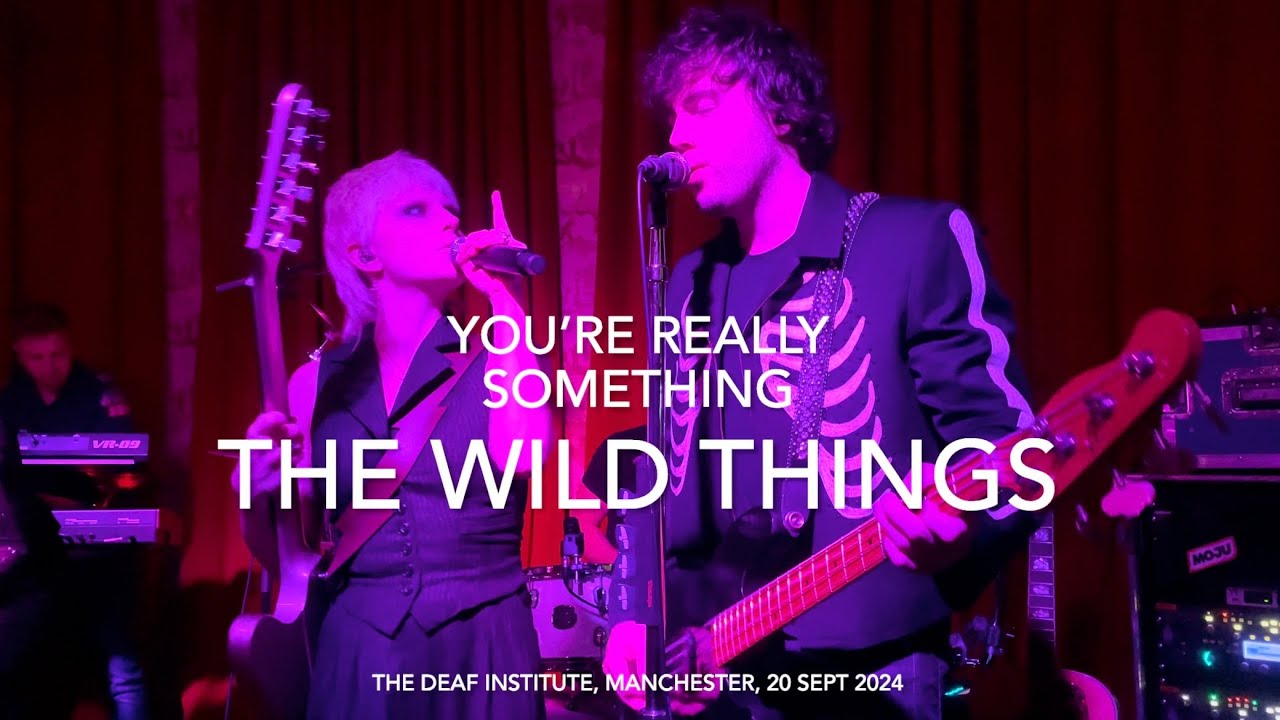 The Wild Things - You’re Really Something - Live 4k @ The Deaf Institute, Manchester, 20 Sept 2024