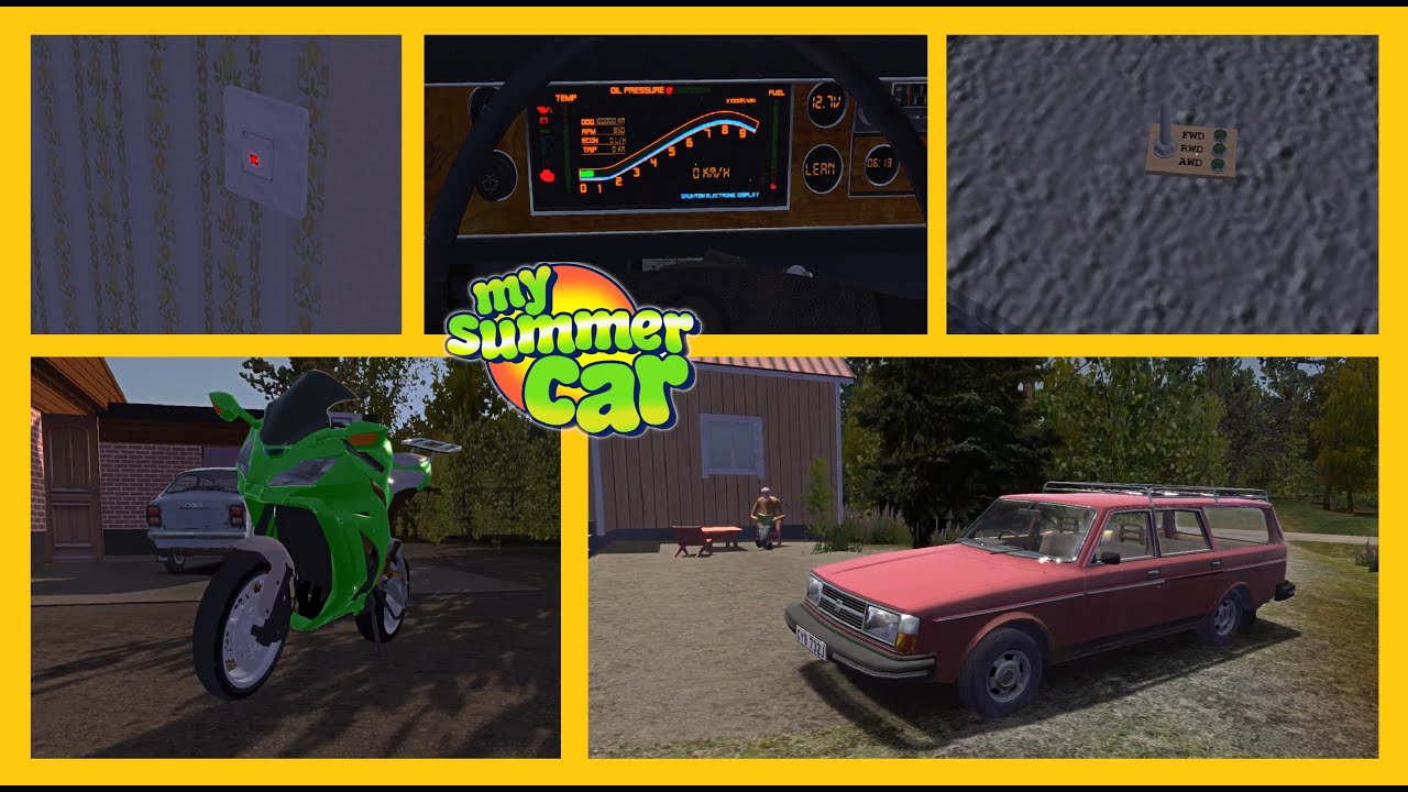 My Summer Car | Testaillaan modeja! #34