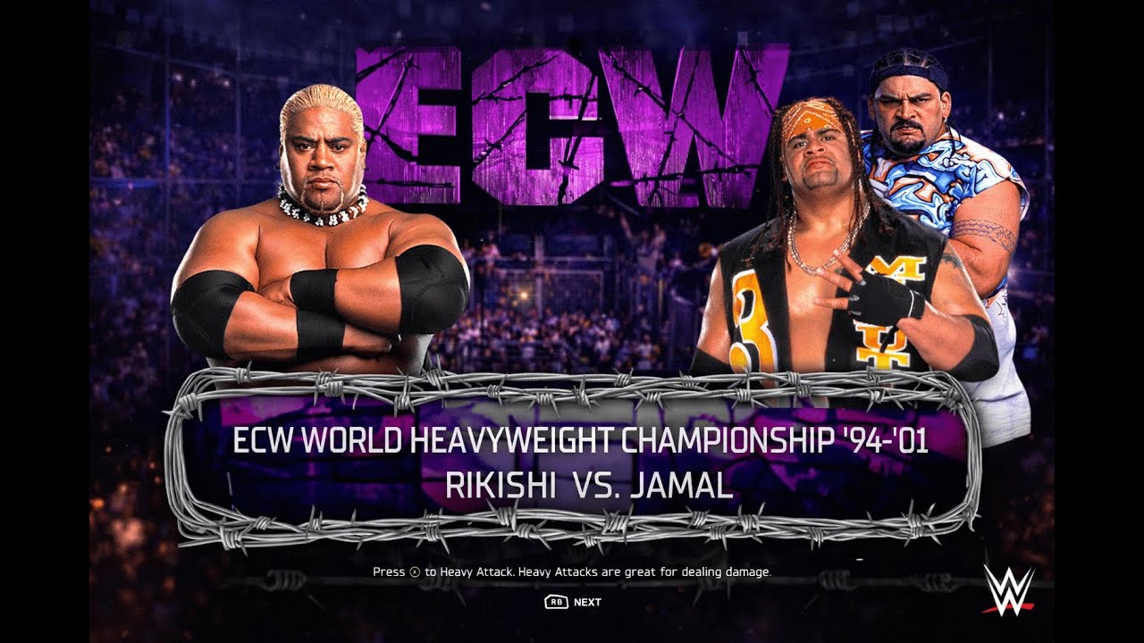 WWE 2K25 FULL MATCH - Rikishi vs. Jamal - Ultimate Showdown!