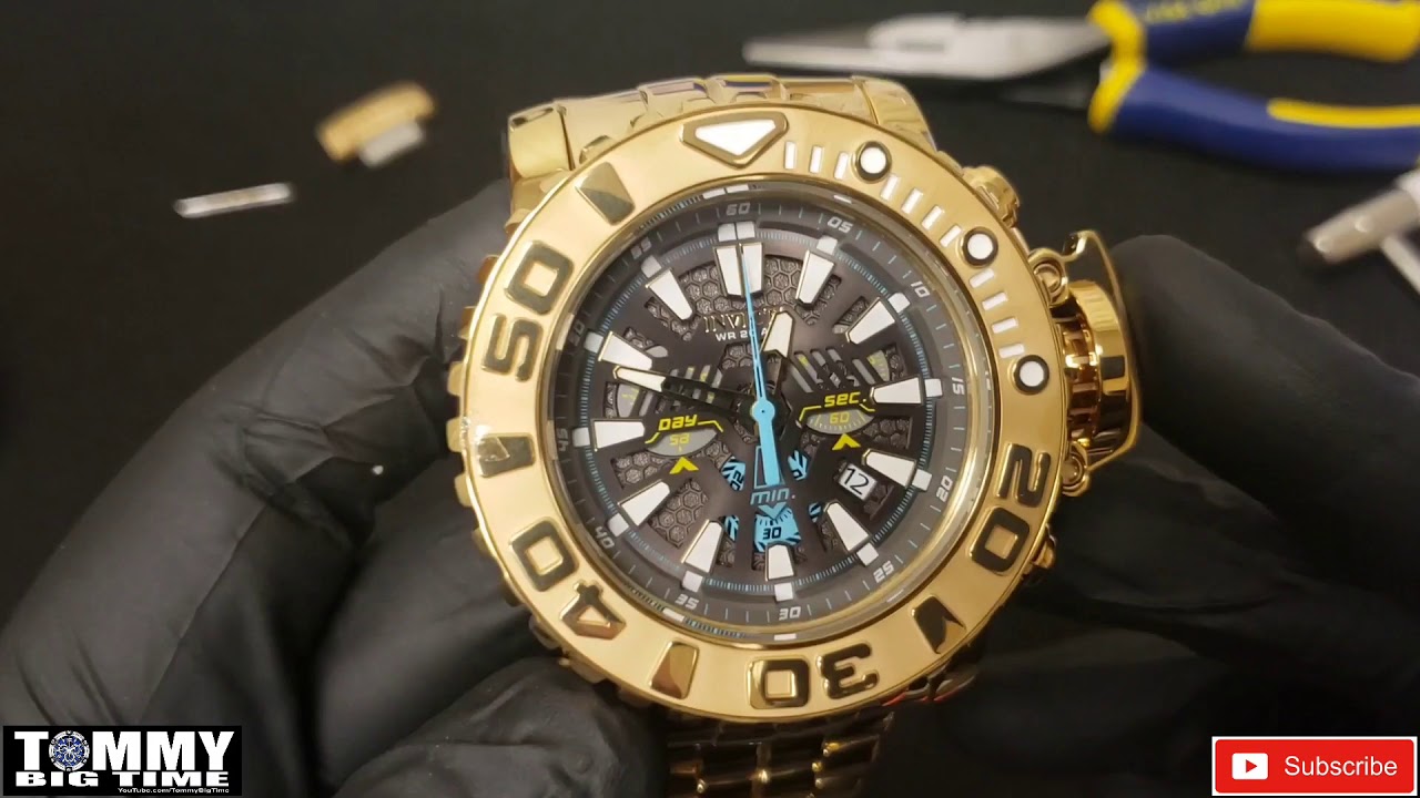 INVICTA WATCH SIZING: SEA HUNTER 31468 + SHOW & TELL