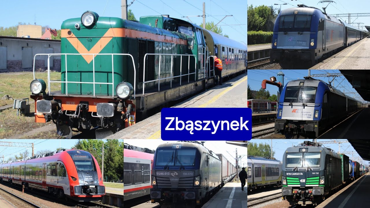 Pociągi na stacji Zbąszynek EIC, KW, PolRegio, TurKol